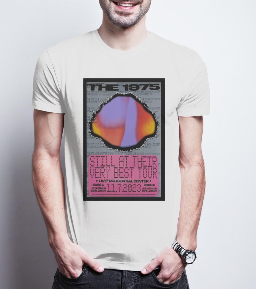 The 1975 Still At Their Very Best Tour Live Prudential Center Newark NJ 11.7.2023 T-Shirt