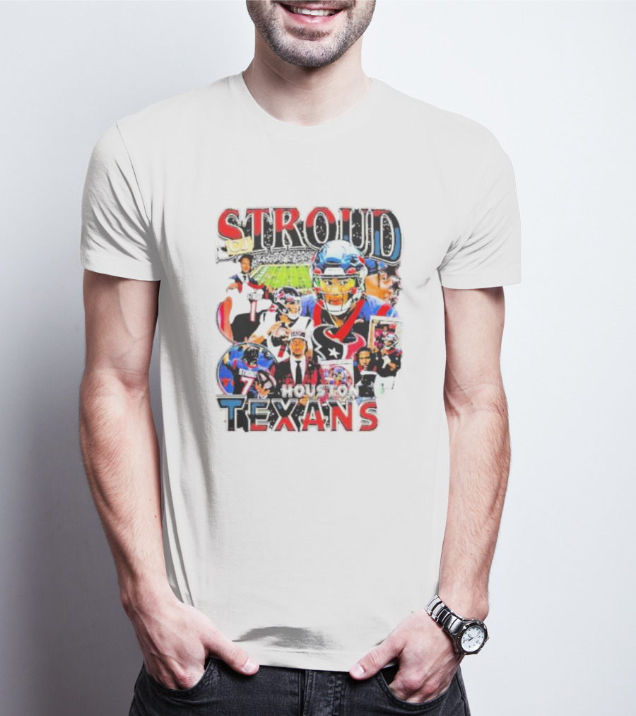 Stroud CJ Houston Texans Champions Images T-Shirt