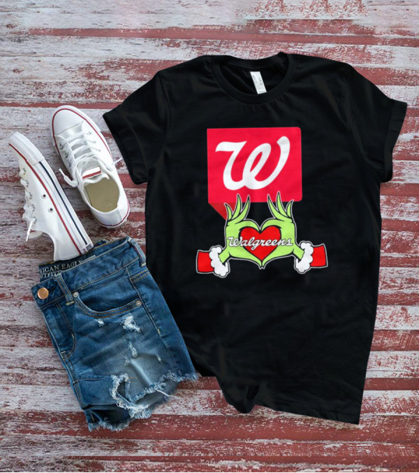 The Grinch Hand Heart Walgreens Christmas T-Shirt