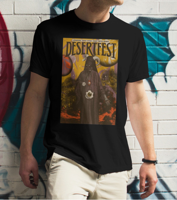 Desertfest London May 17th-19th 2024 Psychedelic Shaman T-Shirt