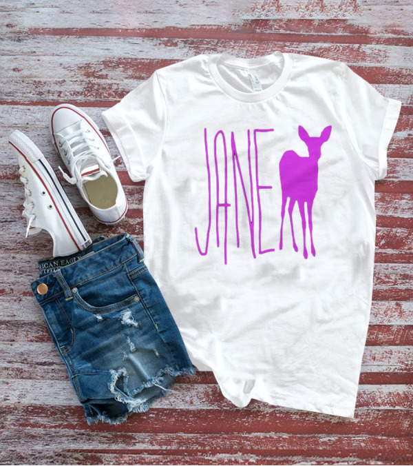 Forbidden Planet Jane Doe Pink Deer T-Shirt