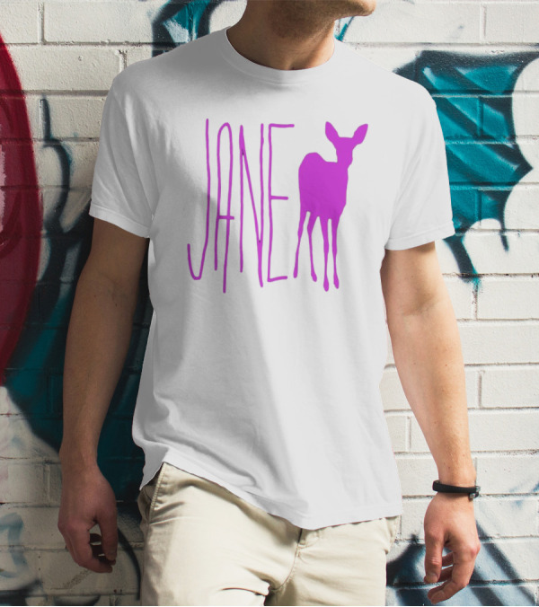 Forbidden Planet Jane Doe Pink Deer T-Shirt