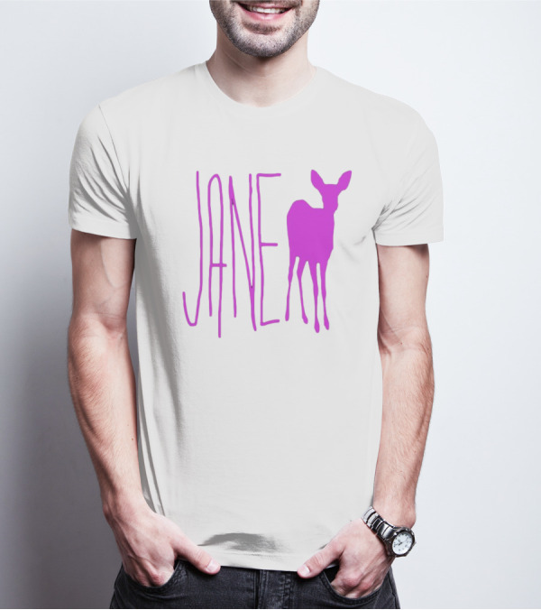 Forbidden Planet Jane Doe Pink Deer T-Shirt