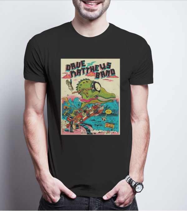 Dave Matthews Band Nov 8 Neenah Wisconsin Tour T-Shirt