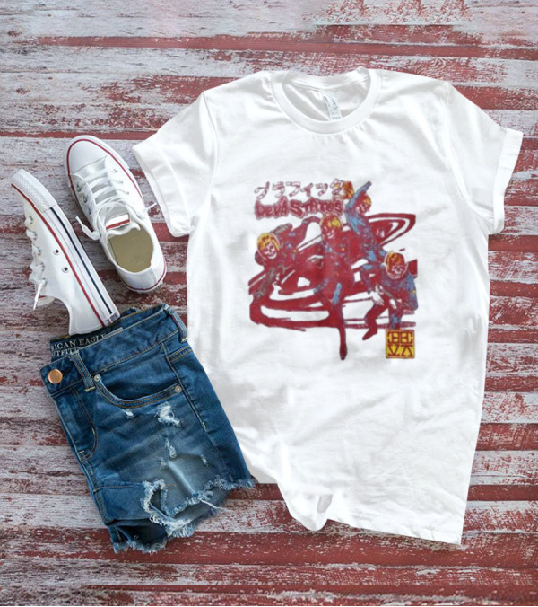 Deva States Astronauts Red Abstract T-Shirt