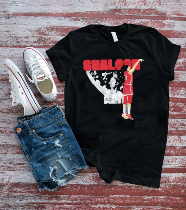 Yarden Garzon Shalosh Indiana Basketball Player Action Shot T-Shirt