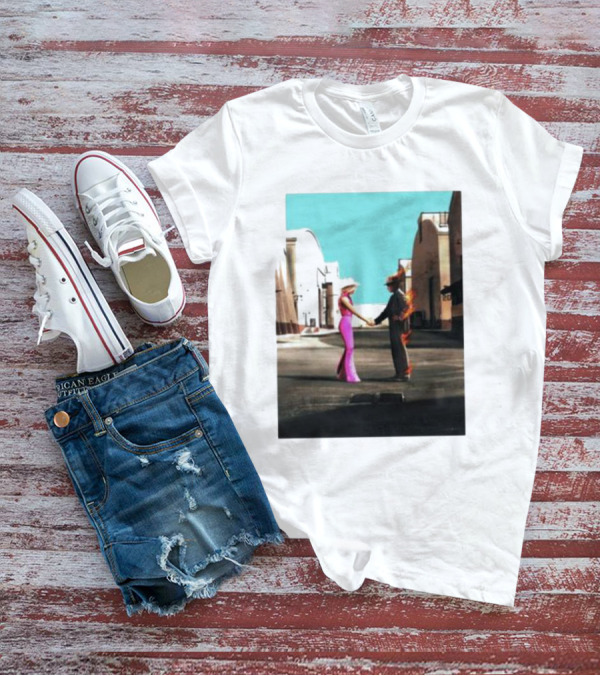 Barbenheimer Street Scene Iconic Film Crossover T-Shirt