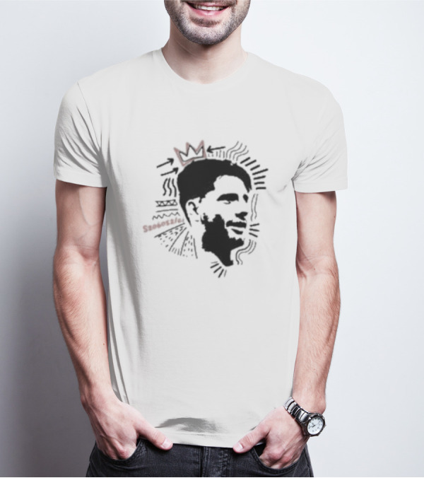 Dominik Szoboszlai Crown Graphic With Red Accents T-Shirt