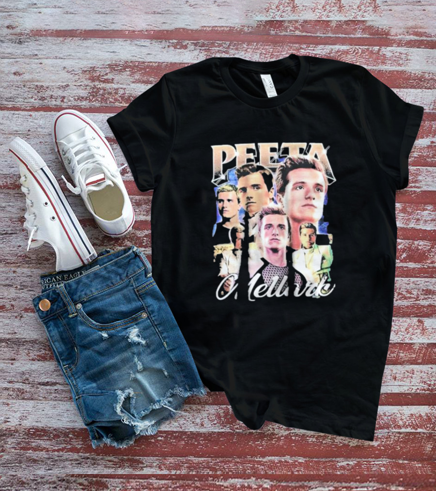 Peeta Mellark Multiple Faces Montage T-Shirt