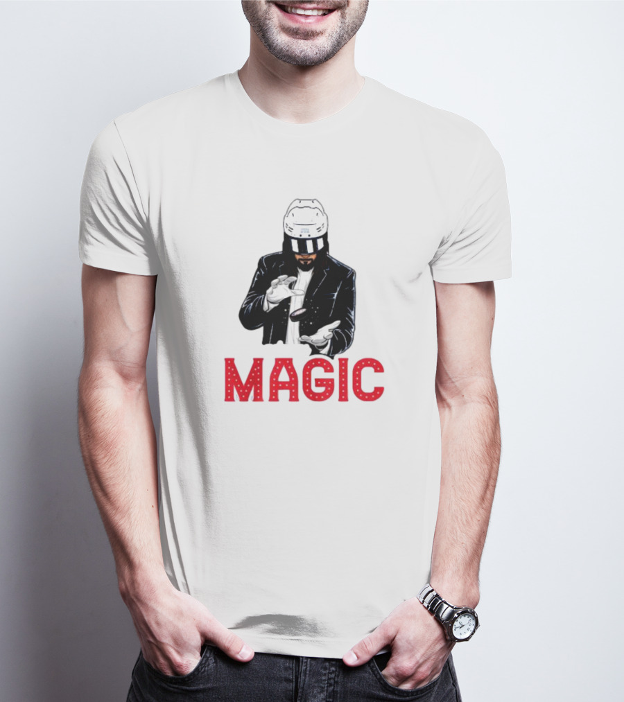New York Rangers Broadway Magic Hockey Illusion T-Shirt