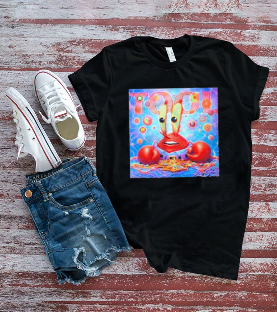 Tool Band Mr. Krabs Psychedelic Fusion T-Shirt