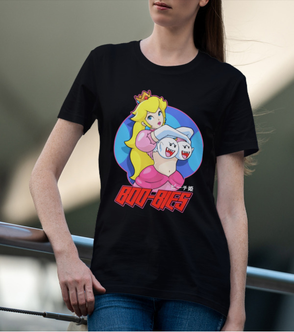 Princess Peach Boo-Bies ピーチ姫 T-Shirt