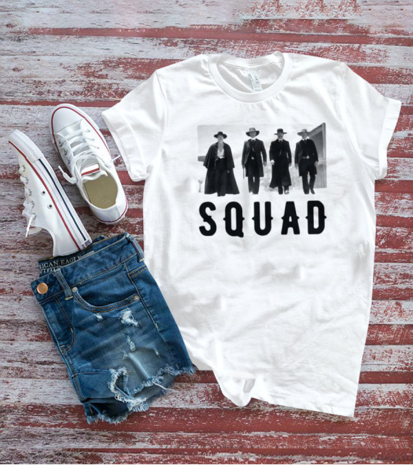 Tombstone Squad Western Cowboy Outlaws T-Shirt