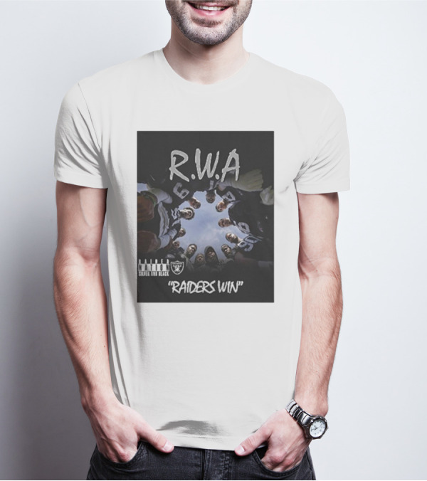 Las Vegas Raiders RWA Nation Silver And Black Raiders Win T-Shirt