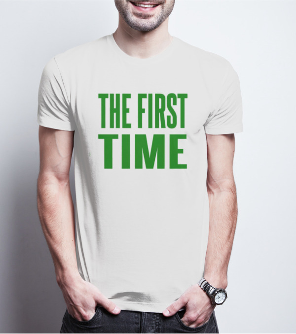 The Kid Laroi The First Time Bold Green Text T-Shirt