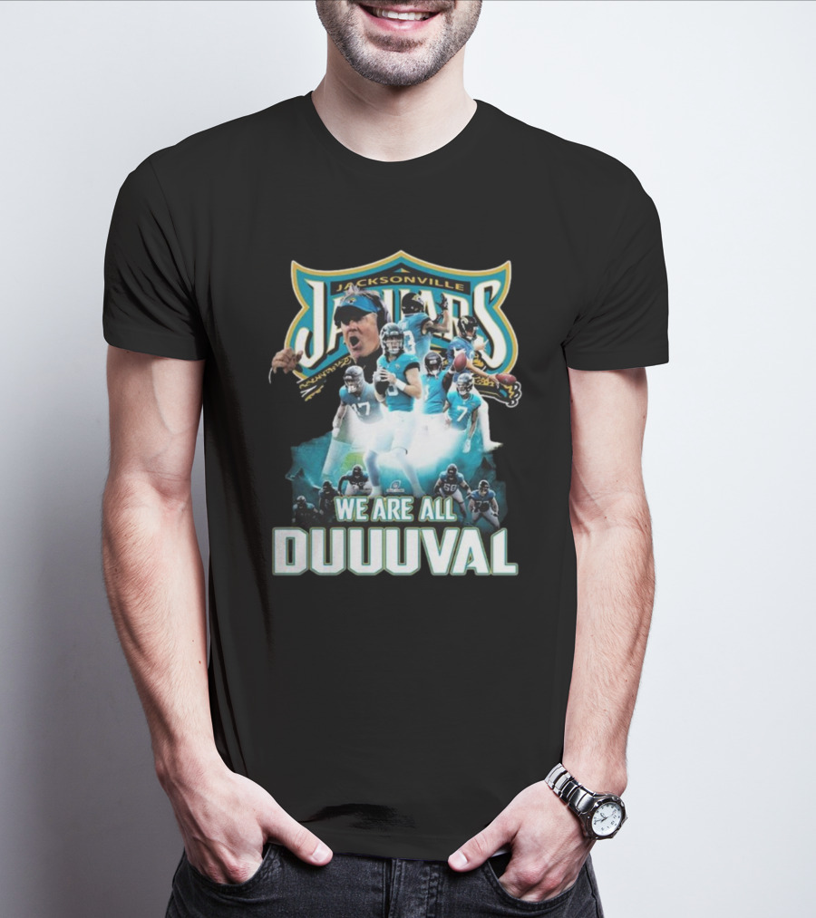 Jacksonville Jaguars Players We Are All Duuuval Victory T-Shirt
