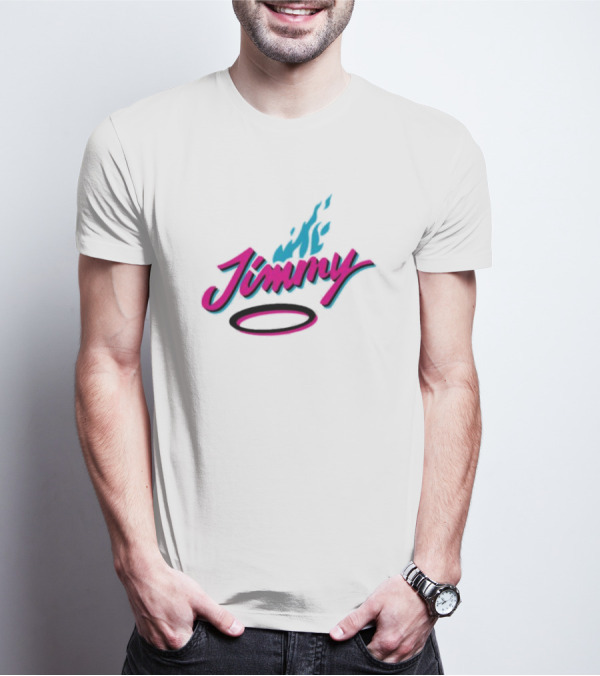 Jimmy Heat Retro Flame T-Shirt