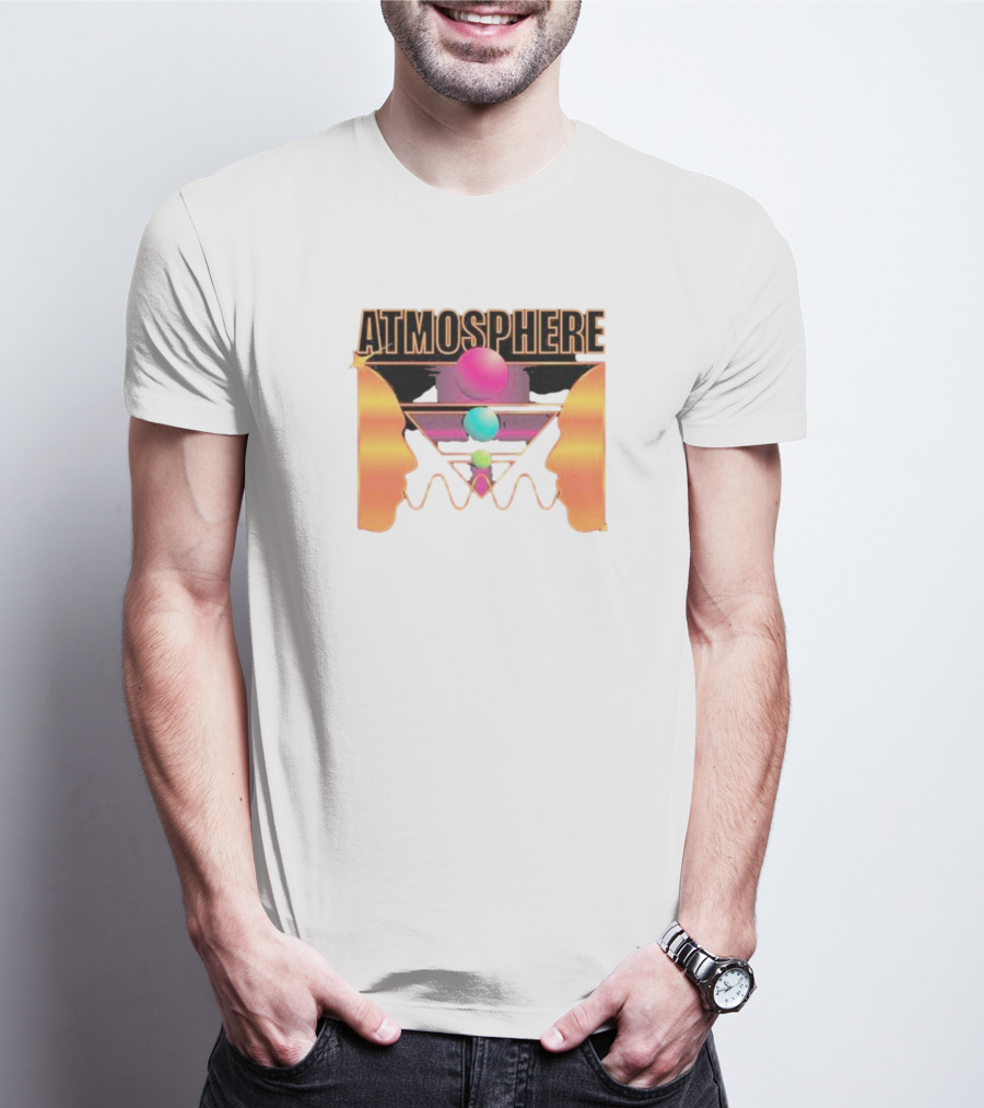 Atmosphere Heads Reflection Triangles Orbs T-Shirt