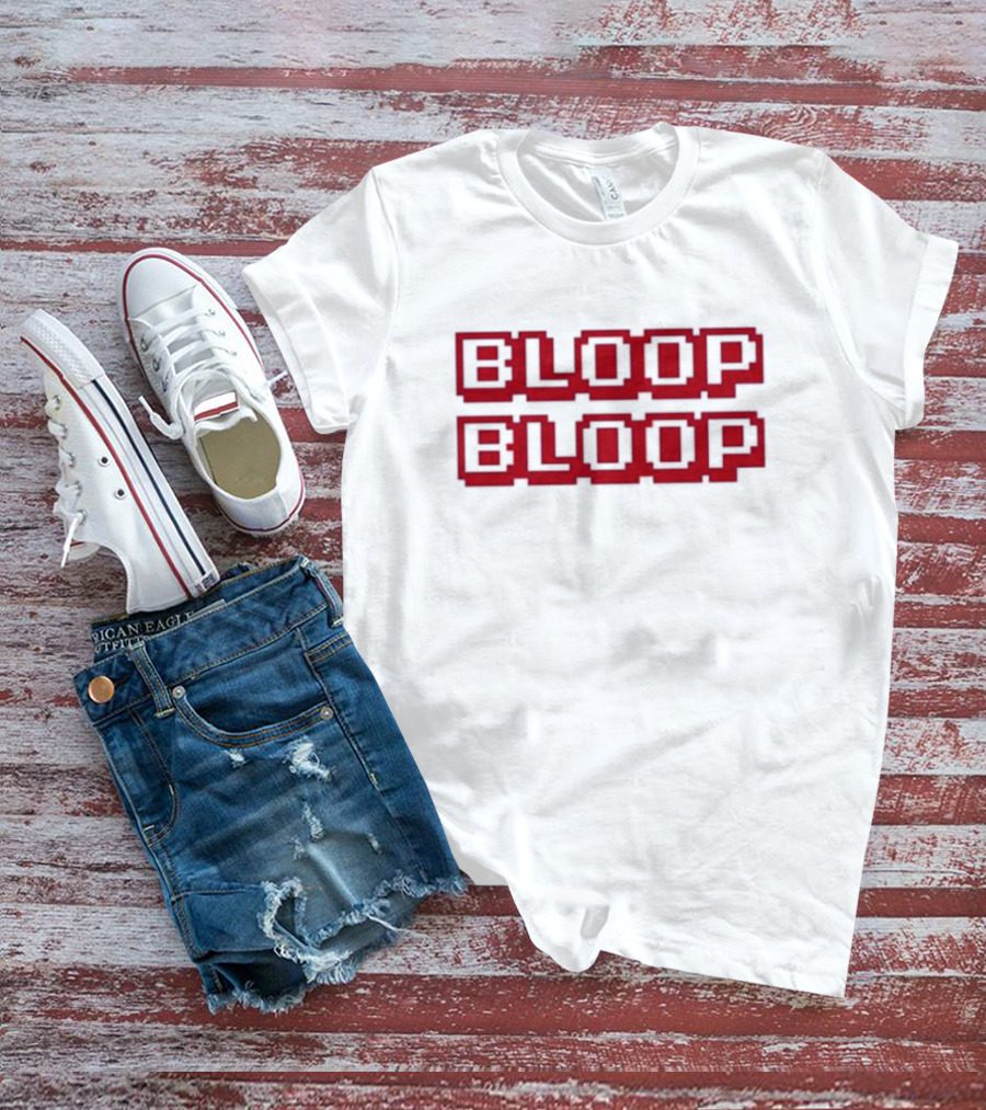 Bloop Bloop Pixelated T-Shirt