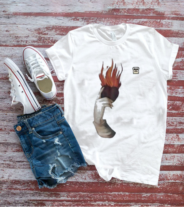 Disguised Toast Iconic Flame Heart Hand T-Shirt
