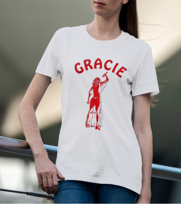 Gracie Abrams Gracie Red Illustration Image T-Shirt