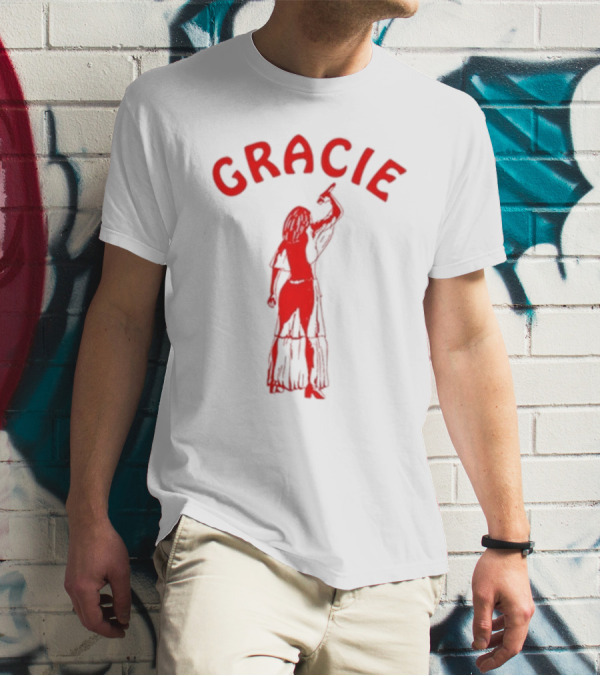 Gracie Abrams Gracie Red Illustration Image T-Shirt