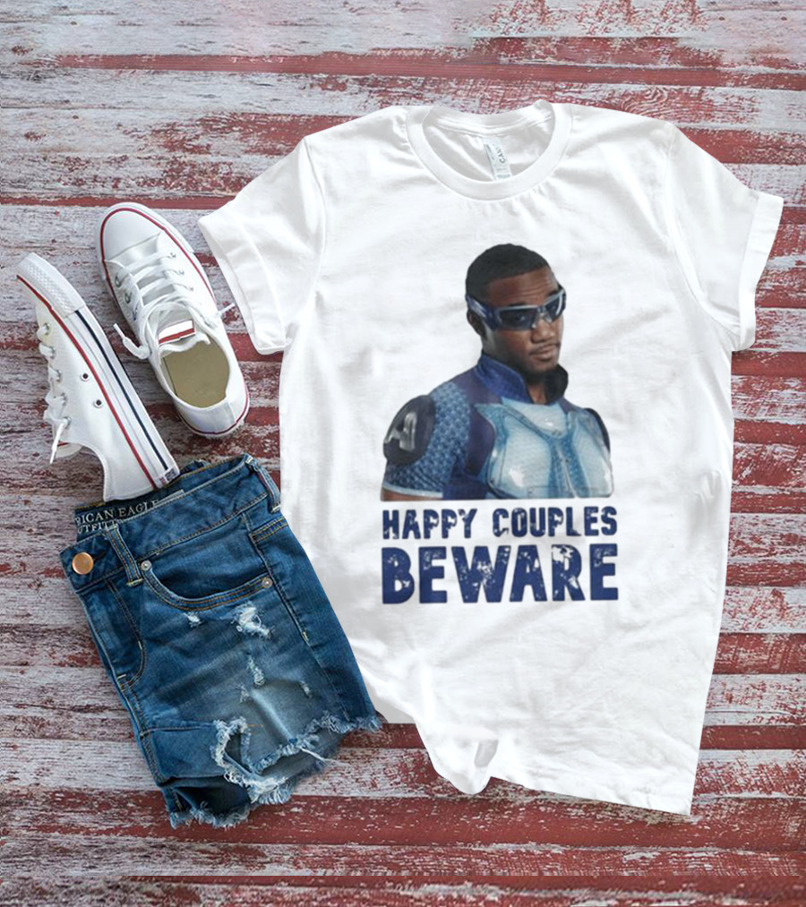 Happy Couples Beware Captain Secret Identity T-Shirt