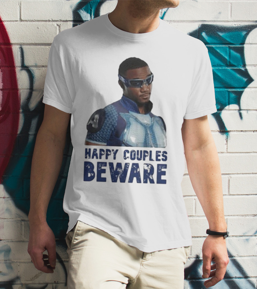 Happy Couples Beware Captain Secret Identity T-Shirt