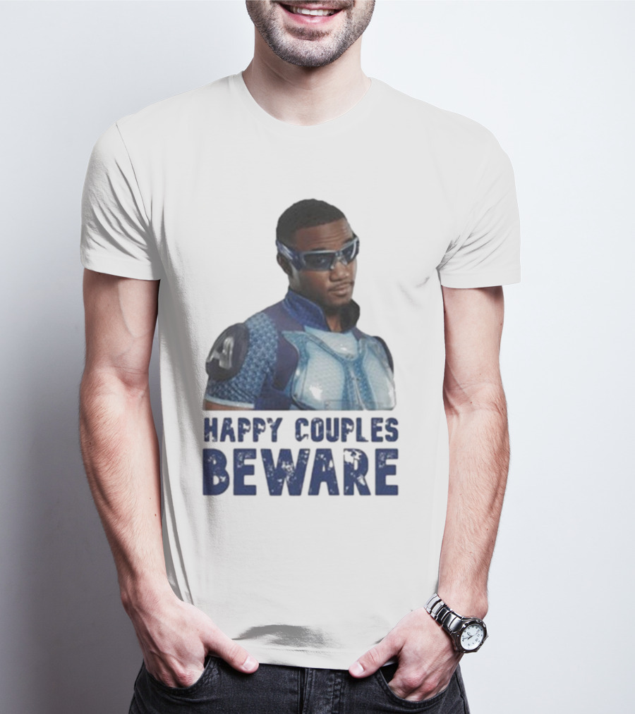Happy Couples Beware Captain Secret Identity T-Shirt