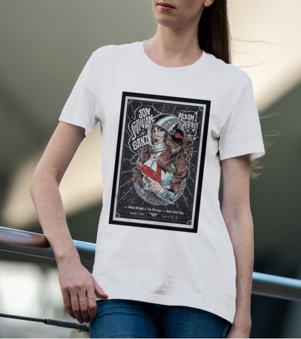 Jon Sullivan Band Soul Supplier Album Release Dec 8 Mikel Wright And The Wrongs New Salty Dog T-Shirt