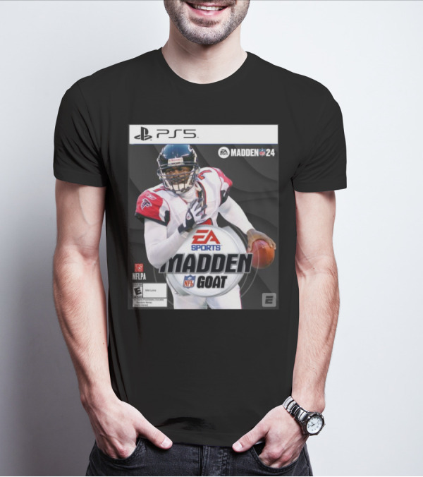 PS5 EA Sports Madden 24 NFLPA Michael Vick Madden GOAT NFL T-Shirt