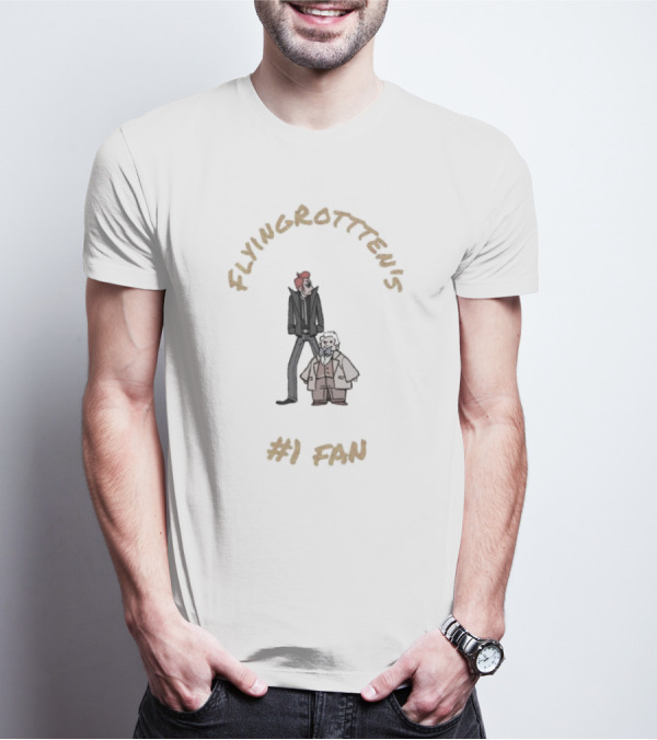 Flyingrottten’s #1 Fan Man And Old Man T-Shirt