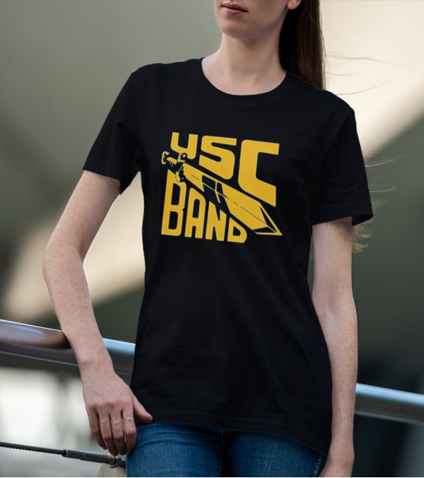 Olivia Rodrigo USC Trojans Band Sword Marching Russell T-Shirt