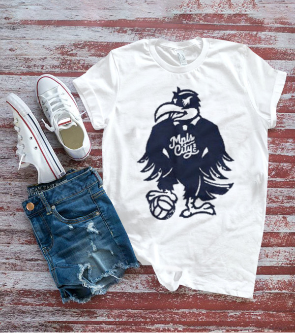 Schmitty The Crow MKE City Basketball Raven T-Shirt