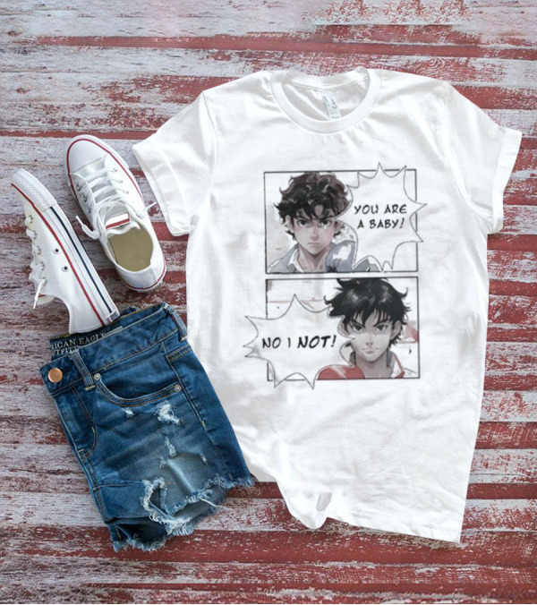 Slushynoobz You Are A Baby No I Not Anime Character Exchange T-Shirt