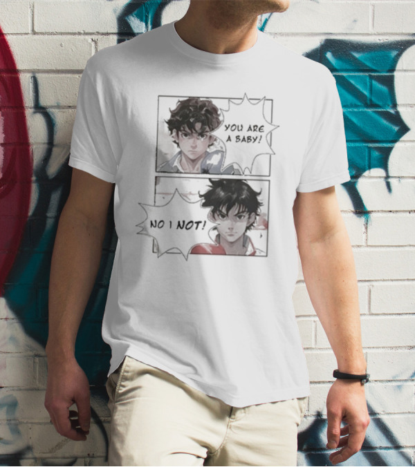 Slushynoobz You Are A Baby No I Not Anime Character Exchange T-Shirt