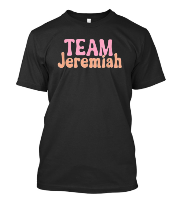 Team Jeremiah Jolie Pastel Text T-Shirt