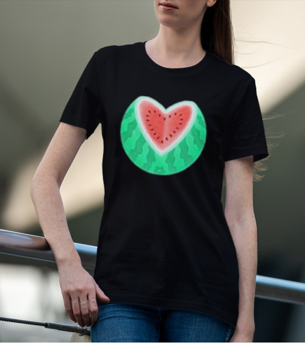 The Yetee Watermelon Heart T-Shirt