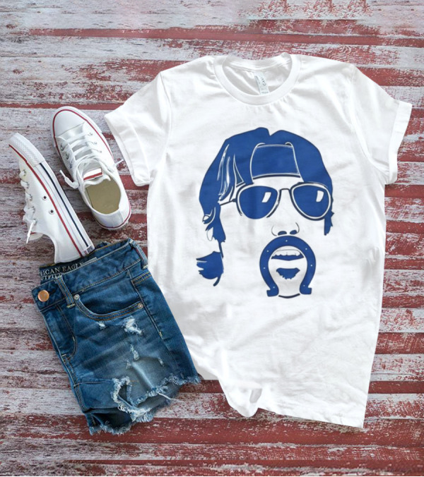Minshew Mania Mustache Horseshoe Colts T-Shirt