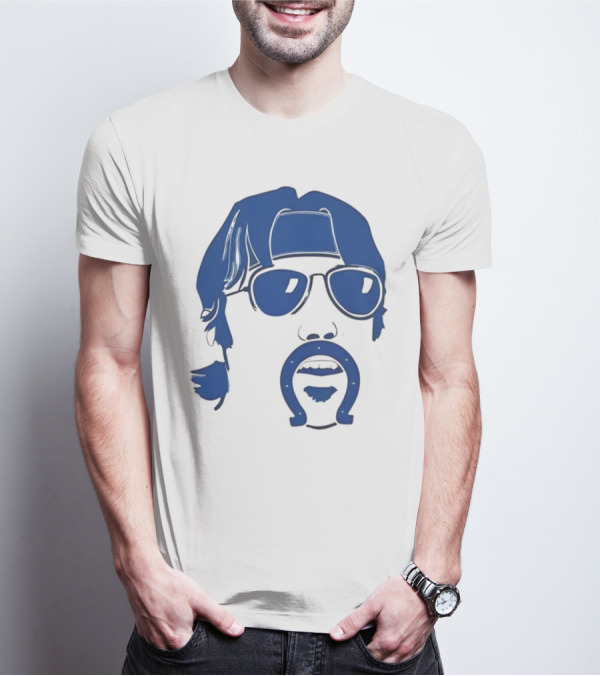 Minshew Mania Mustache Horseshoe Colts T-Shirt