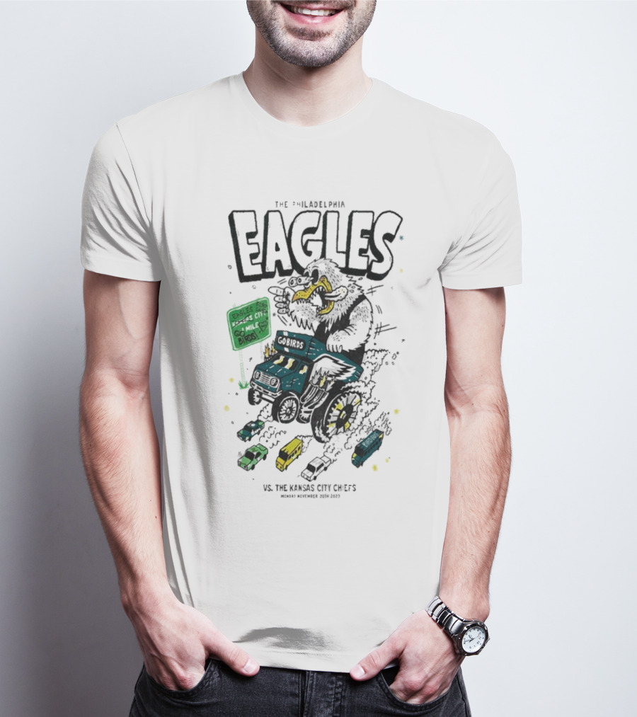 Eagles Go Birds Kansas City 11-20-2023 T-Shirt