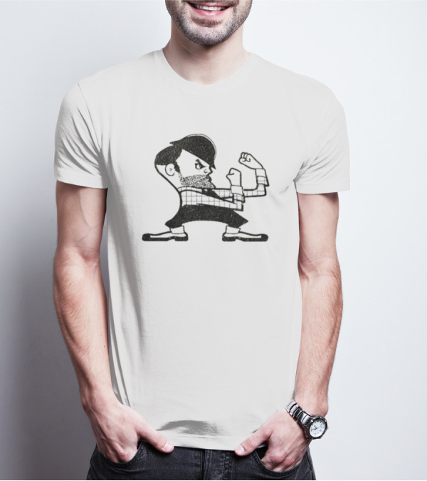 Fighting Mcbeams Vintage Cartoon Boxer Character T-Shirt