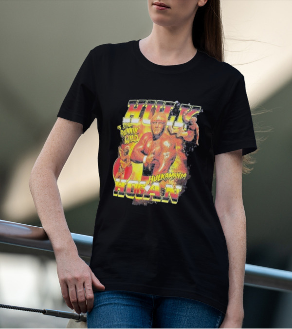 Hulk Hogan Hulkamania Is Still Runnin' Wild Hulkamania T-Shirt