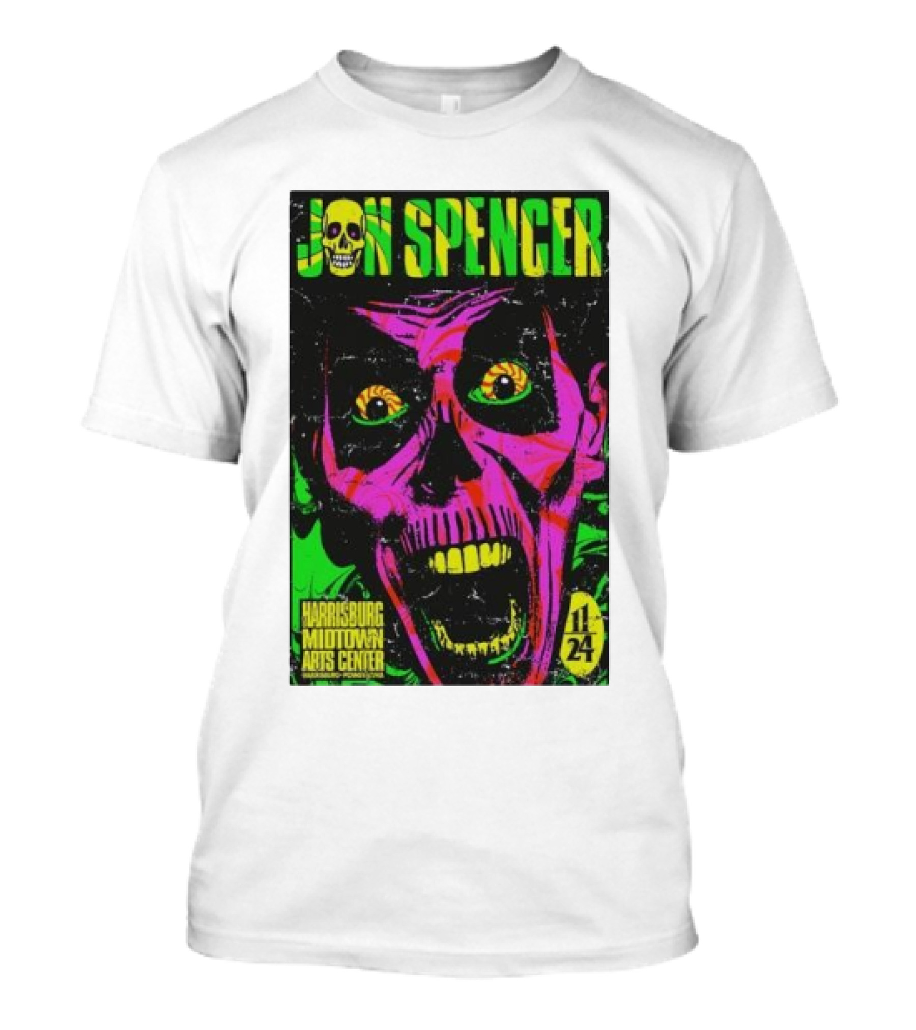 Jon Spencer Harrisburg Midtown Arts Center Nov 24 T-Shirt