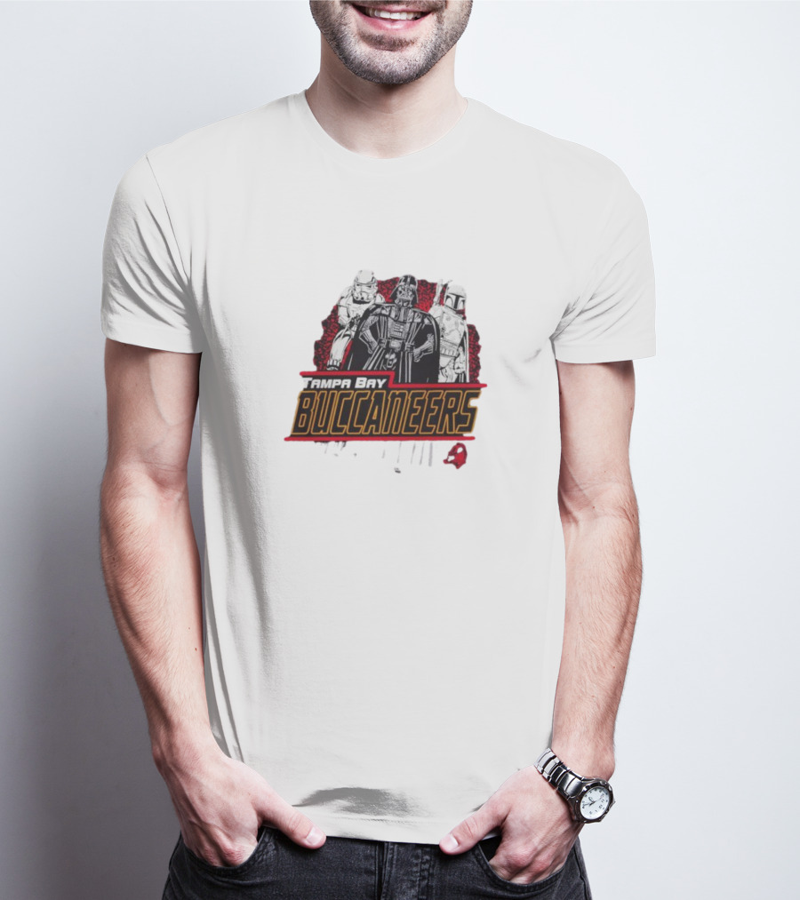 Tampa Bay Buccaneers Star Wars Crossover Junk Food T-Shirt