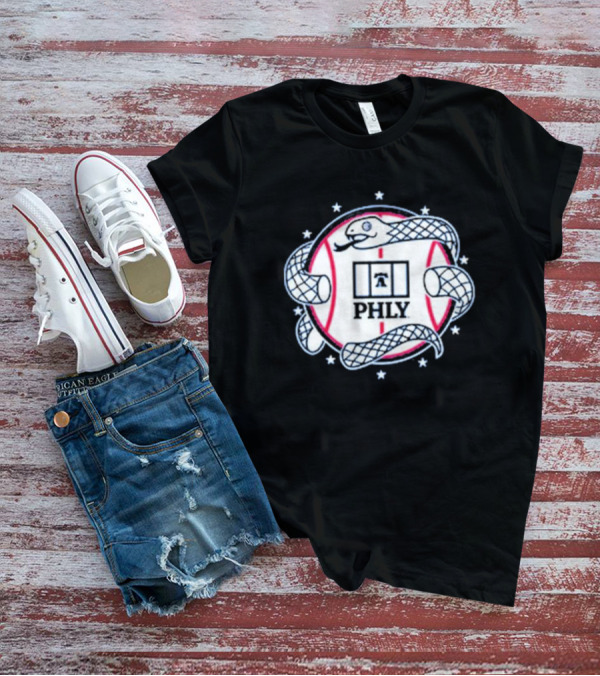 PHLY Snake Circle Stars Basketball T-Shirt