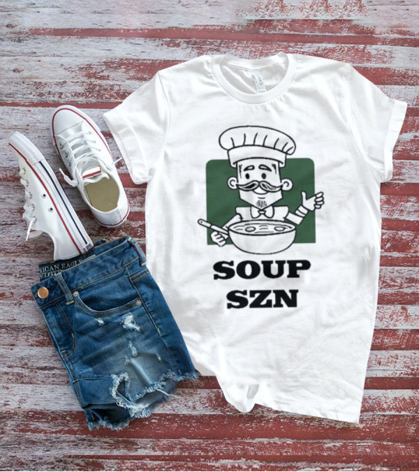 Soup Szn Chef Cartoon Cooking Bowl T-Shirt