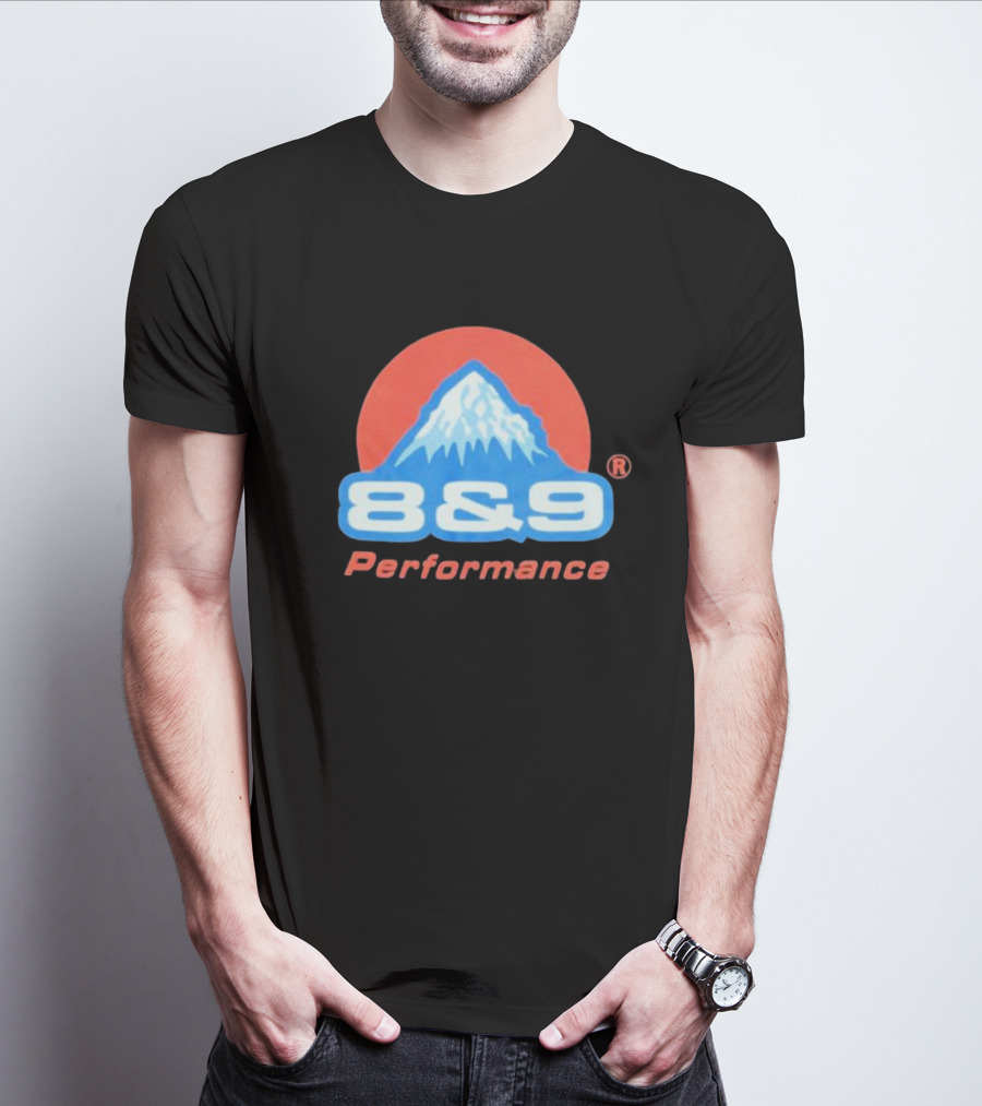 8 And 9 Performance Mountain T-Shirt