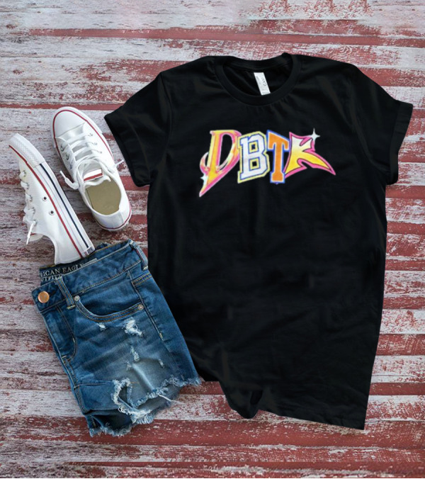 DBTK Colorful Logo Design Word T-Shirt