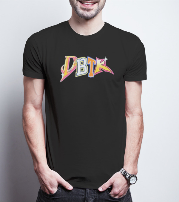 DBTK Colorful Logo Design Word T-Shirt